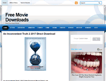 Tablet Screenshot of freemoviedownloads6.com